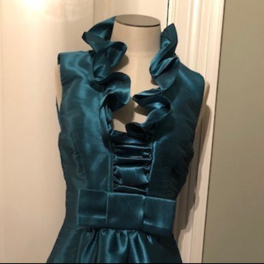 Teal Cocktail Dress